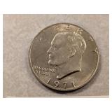 1971 D Eisenhower Dollar Coin