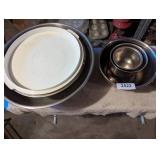 Stainless Steel Bowls & Funnel