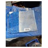 Small Blue Tarp & Large Blue Tarp