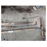 Thatch Rake, Shovel & Billhook