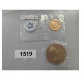 American Revolution Collectors Medallion +