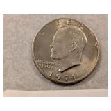 1971 D Eisenhower Dollar Coin