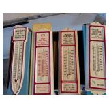 (4) Advertising Metal Outdoor Thermometers
