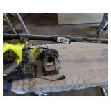 Ryobi Weedeater w/ Battery Chargers - One is new