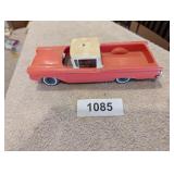Vintage Plastic Pull Motion Toy Car