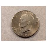 1776-1976 Eisenhower Bicentennial Dollar