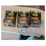 (3) Limited Edition John Deere Nascar HiBoy, +