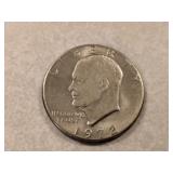 1972 D Eisenhower Dollar Coin