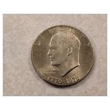1776-1976 Eisenhower Bicentennial Dollar