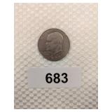 1972 Eisenhower One Dollar Coin