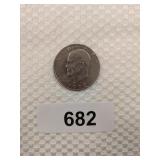 1972 Eisenhower One Dollar Coin