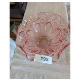 Pink Glass Bowl