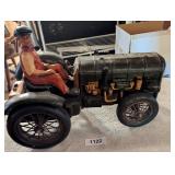 Vintage Resin Tractor Figurine