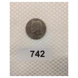 1972 Eisenhower One Dollar Coin