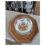 Goodwood Cheese Ball Platter w/ Glass Lid