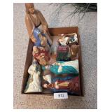 Ceramic Nativity Scene