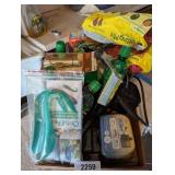 Potting Soil, Plant Food, Water Pump, Spigot &