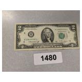 1976 Series $2 USD Bill