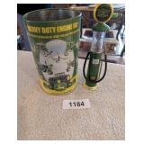 John Deere Tin & John Deere Toy Gas Pump