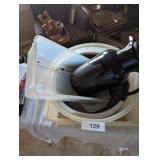 Tupperware Bowl, Stainless Bowl & Coffee Pitcher