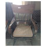 Vintage Wooden Rocker