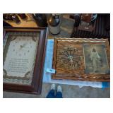 (2) Religious Wall Clocks