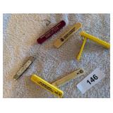 (5) Advertising Box Cutters