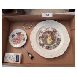 Indiana State Home Mechanics Association Plate, +