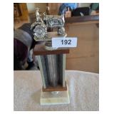 Marble Base Tractor Trophy