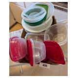 Plastic Bowls & Plastic Strainer - Some have Lids