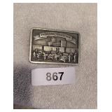 Indiana Heritage Belt Buckle Solid Pewter -