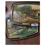 American Homestead Currier & Ives Platters