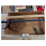 Yardstick, Grabber, Hat & Screwdriver