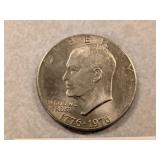 1776-1976 Eisenhower Bicentennial Dollar