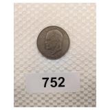 1972 Eisenhower One Dollar Coin