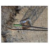 (2) Vintage Pitchforks & Metal Crate