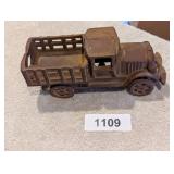 Vintage Cast-Iron Toy Truck