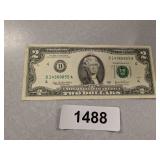 2003 A Series $2 USD Bill