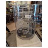 Plastic Rotating Display Case