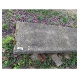 Concrete Bench