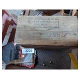 Explosives Wooden Box
