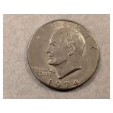 1974 D Eisenhower Dollar Coin