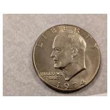 1974 D Eisenhower Dollar Coin