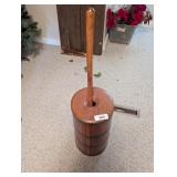 Wooden Butter Churn