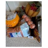 Ceramic Pumpkin, Felt Pumpkins & Other