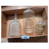 Whiskey Jug & Other Bottles