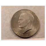 1776-1976 Eisenhower Bicentennial Dollar