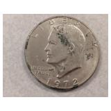 1972 D Eisenhower Dollar Coin