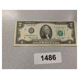 1976 Series $2 USD Bill