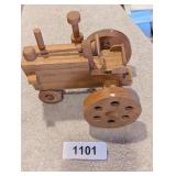 Homemade Wooden Toy Tractor